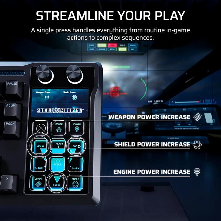 Produktbild Corsair Galleon 100 SD mit integriertem Stream Deck (US, Kabelgebunden)