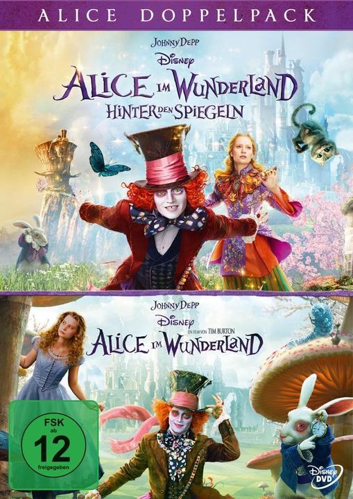 Produktbild Disney Interactive Studios Alice im Wunderland 1+2 (DVD, 2016, Deutsch)
