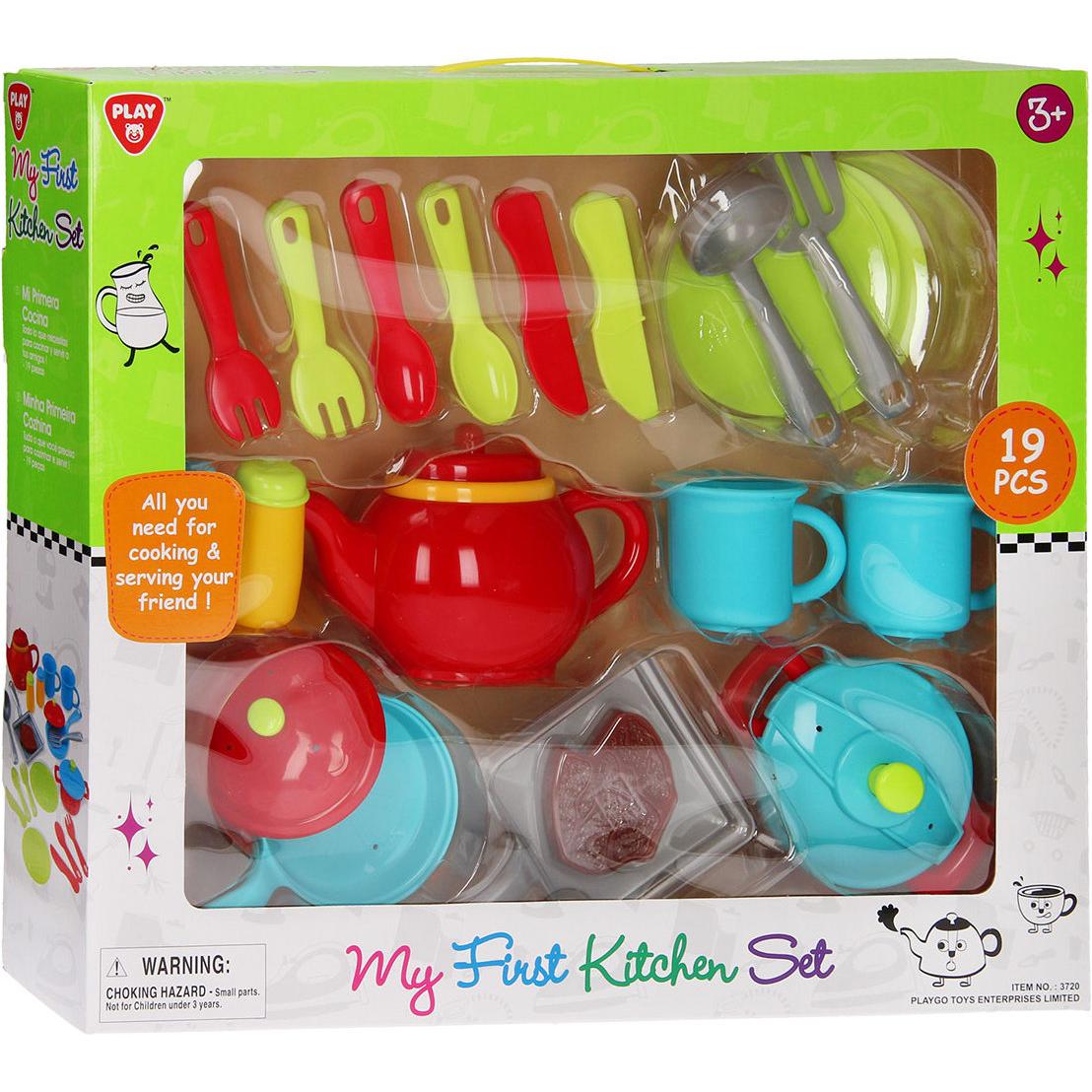 PlayGo Mijn Eerste Keukenset, 19dlg.