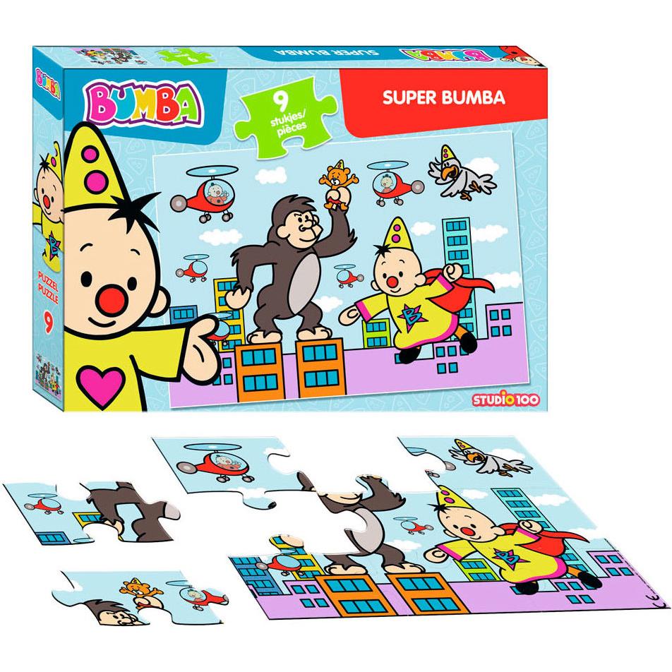 Studio 100 Bumba Puzzle Super Bumba, 9 pezzi. (9 pezzi)