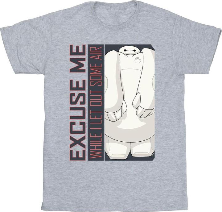Immagine prodotto Disney Big Hero 6 Baymax Excuse Me Some Air Maglietta Uomo (XL)