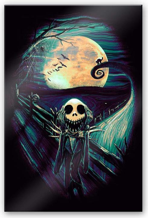 Actual product image Trenddeko The Scream Before Christmas (100 x 150 cm)