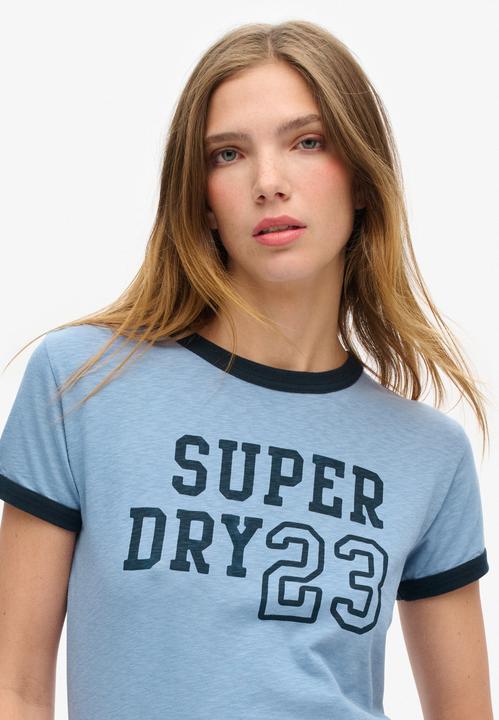 Actual product image Superdry Athletic Ringer Fitted Tee (12XL)