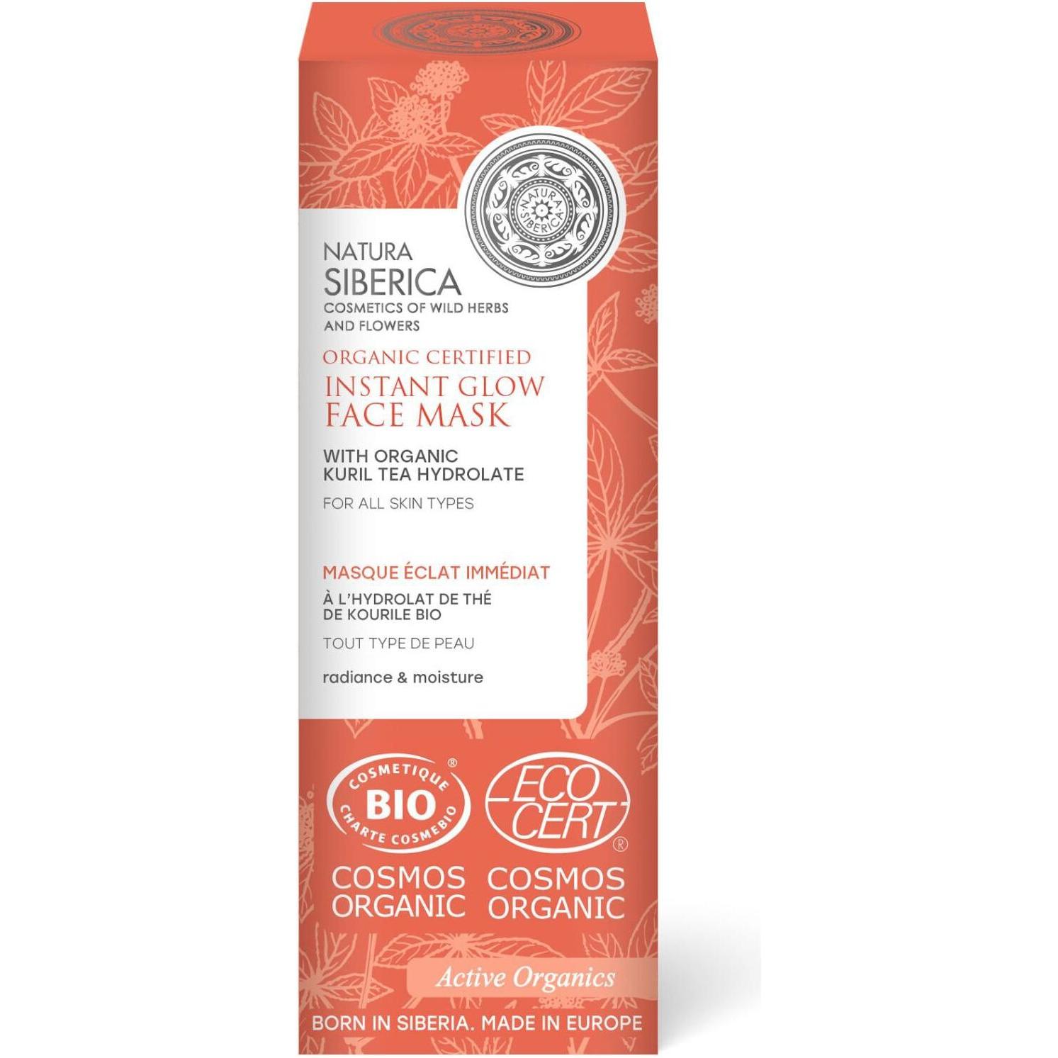 Thumbnail - Natura Siberica, Gesichtsmaske, Bio-zertifizierte Instant Glow Gesichtsmaske für alle Hauttypen, 75 ml (75 ml)