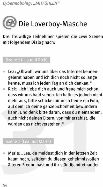 Immagine prodotto Die 50 besten Spiele gegen Cybermobbing (Tedesco, Julia Rossa, Robert Rossa, 2021)