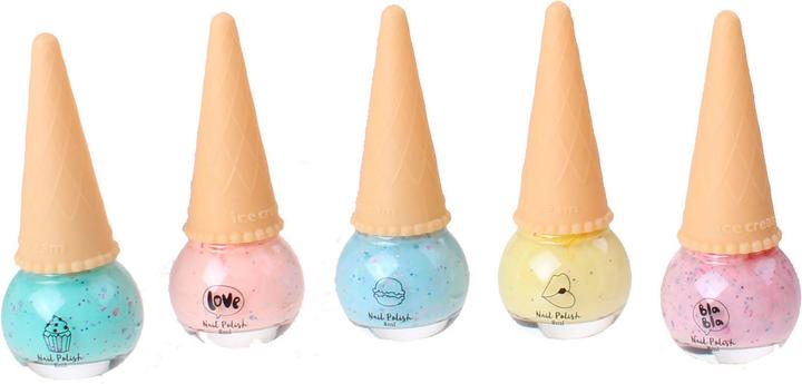 Actual product image Create It! Make it. Shimmer nail polish ice cream cone