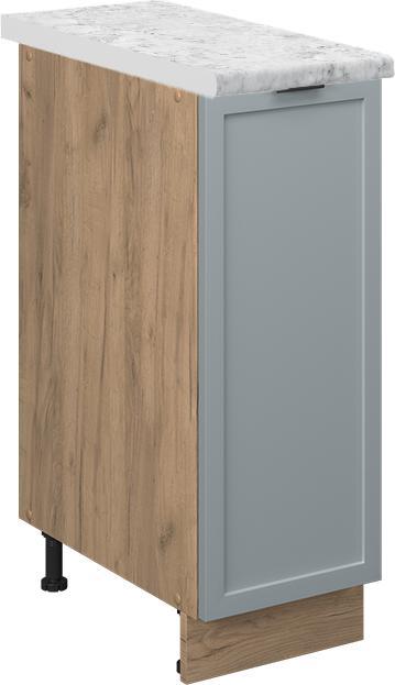 Blau, Goldkraft Eiche, hellblau-grau, Marble-Weiss