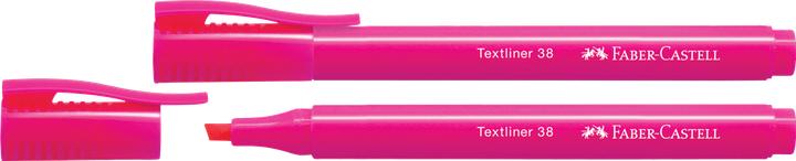 Actual product image Faber-Castell Highlighter 38 Pen (Pink, 5 mm, 1 x)