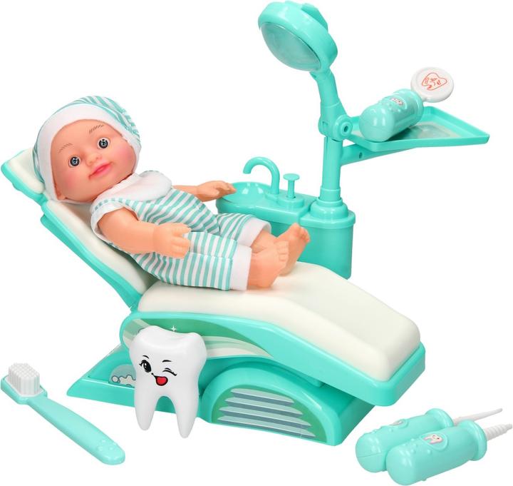 Actual product image Johntoy Dentist playset with pop