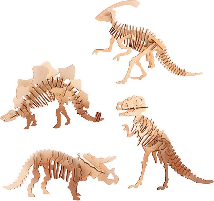 Image du produit Johntoy Houten Bouwpakket Dinosaurus 3D