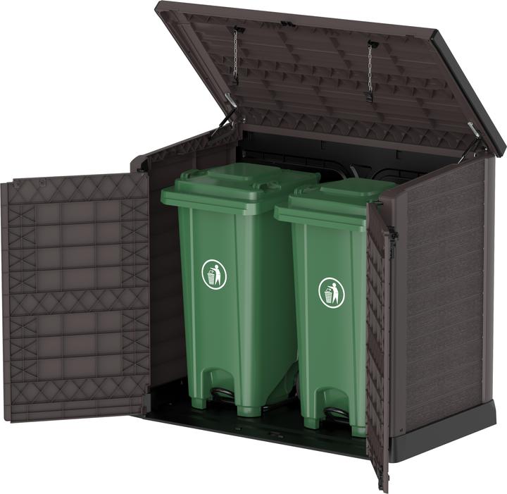 Produktbild Duramax StoreAway Mülltonnenbox Gartenhaus 1200L
