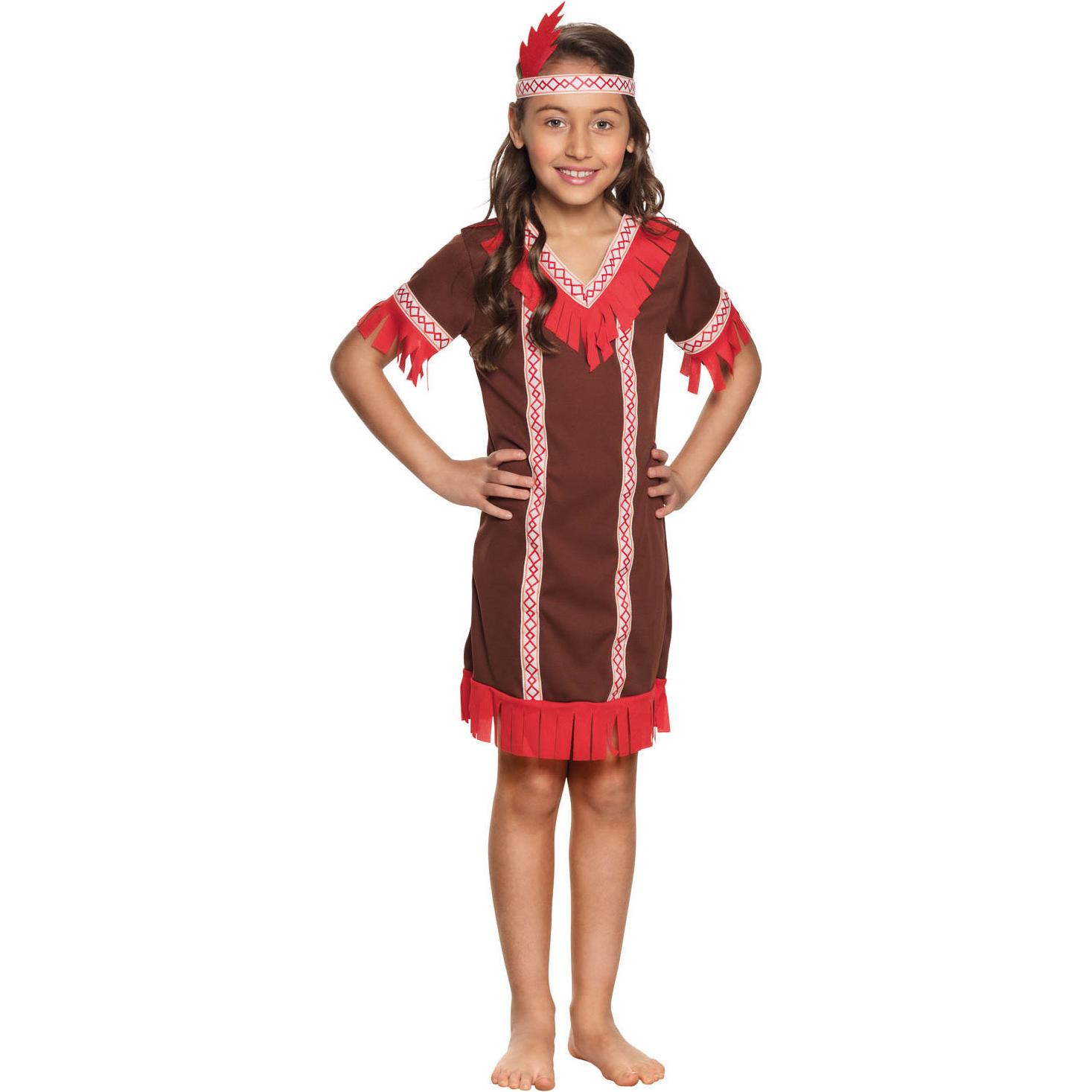 Boland Kinderkostuum Indiaan, 4-6 jaar (110, 116, 122, 128, 125 B, 115 A, 120 B)