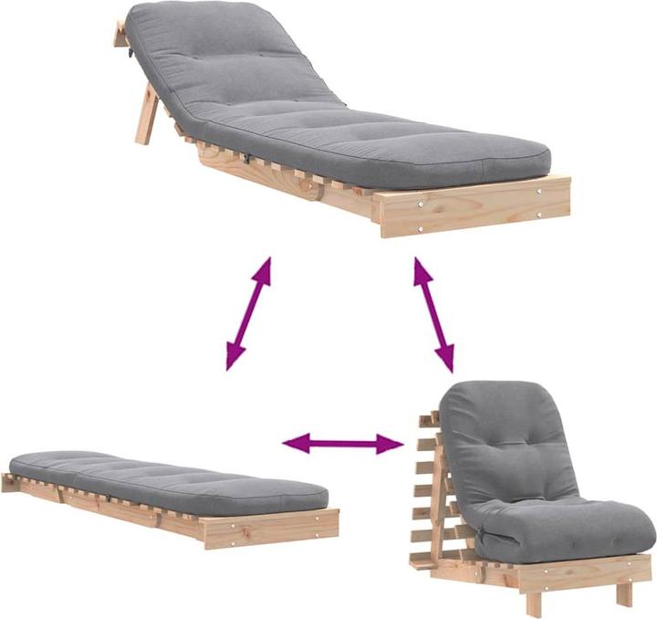 Produktbild vidaXL Futon-Schlafsofa