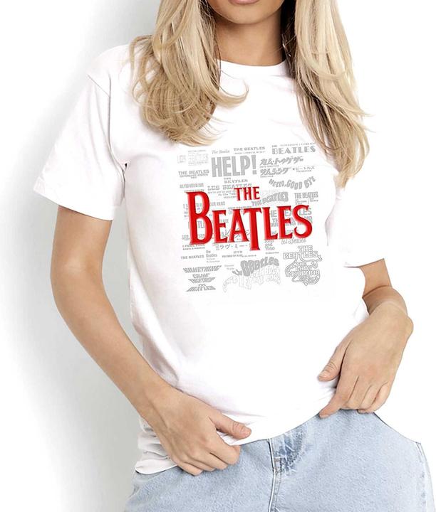 Image du produit T-shirt adulte unisexe Titres Coton Logo (L)