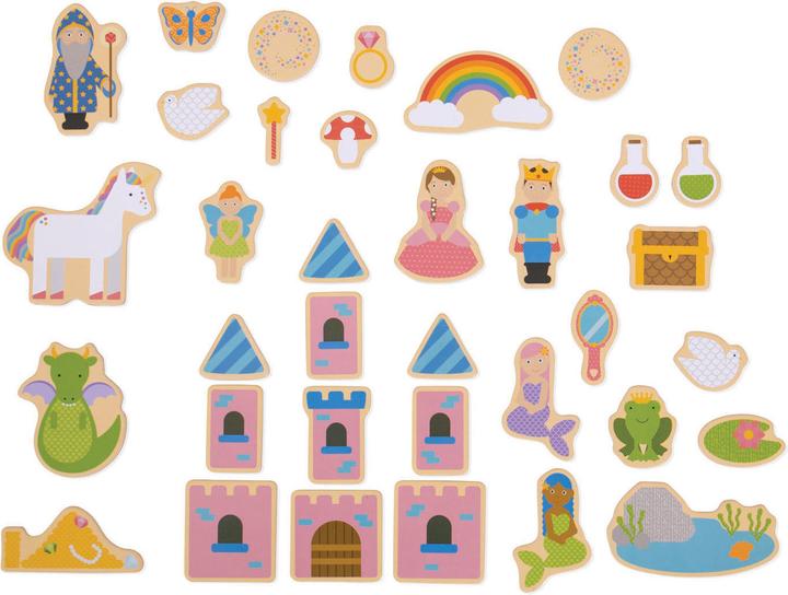 Actual product image Bigjigs Fantasy magnets