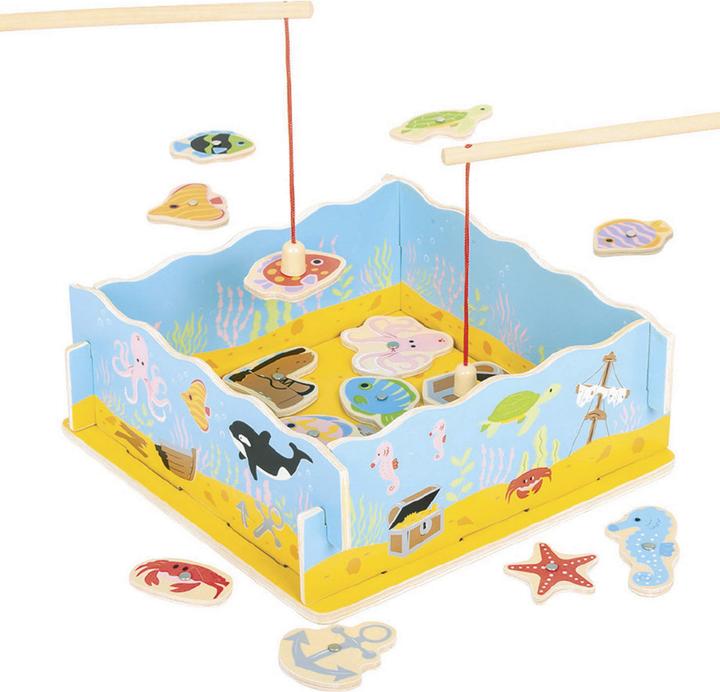 Image du produit Bigjigs Jeu de poissons magnétique en bois