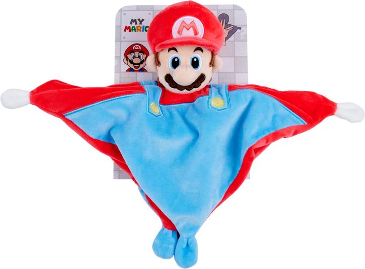 Actual product image Simba SuMa Mario cuddle cloth with rattle