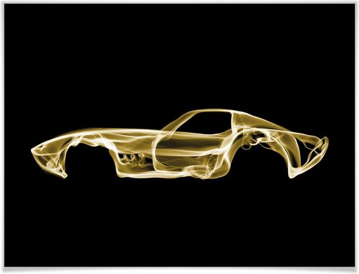 Produktbild Trenddeko Yellow car (40 x 30 cm)