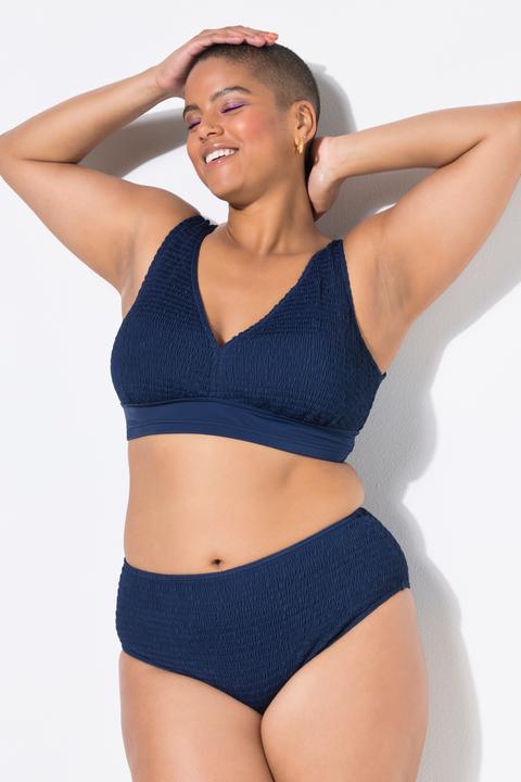 Actual product image Studio Untold Bikini-Slip, HighWaist, feine Struktur, Shaping (54)