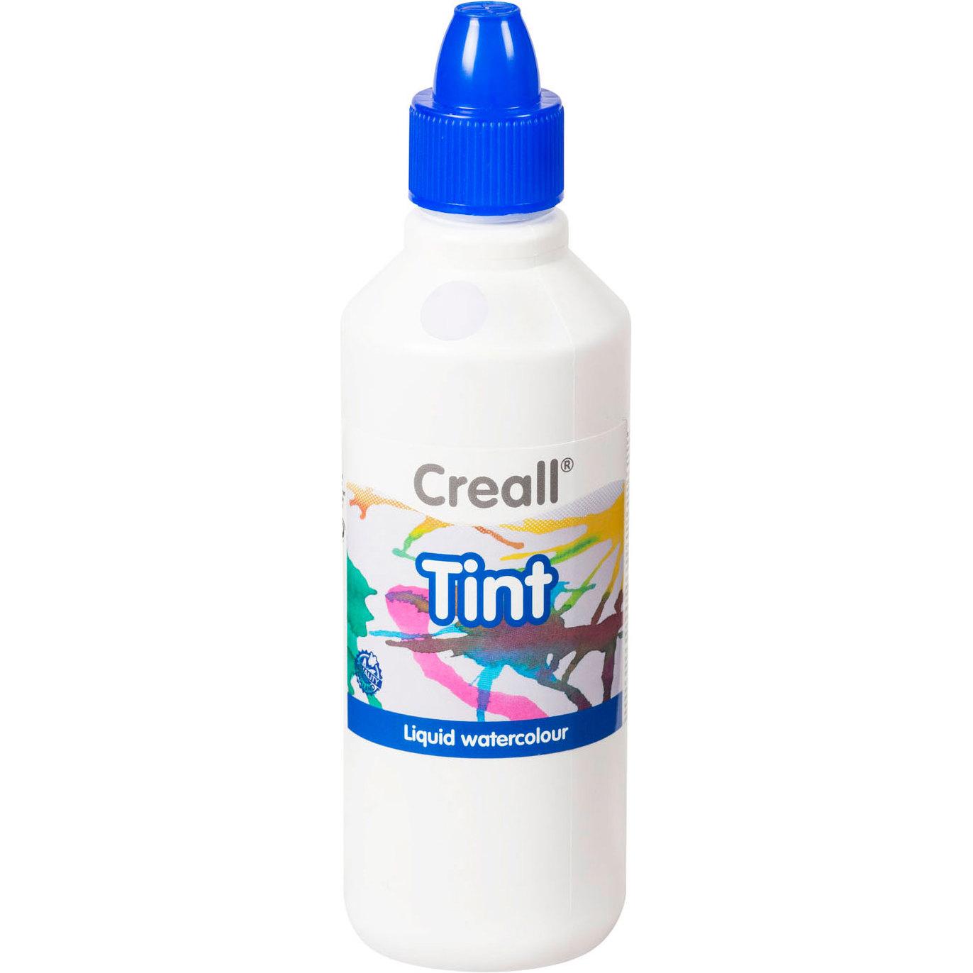 Creall, Künstlerfarbe + Bastelfarbe, Waterverf Wit, 500ml (Weiss, 500 ml)