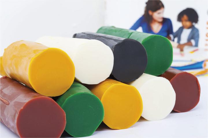 Actual product image Creall Supersoft Klei Safari kleuren, 1750gr.