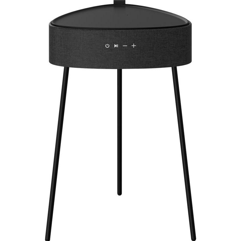 Sinox Bluetooth™ Lautsprecher und Tisch in Schwarz (Akkubetrieb), Bluetooth Lautsprecher, Schwarz