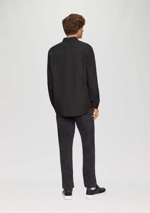 Actual product image S.Oliver Hemd Regular Fit: Popeline-Hemd mit aufgesetzter Tasche (XS)