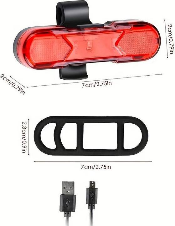 Produktbild Dema Fahrradlicht Set (1200 lm)