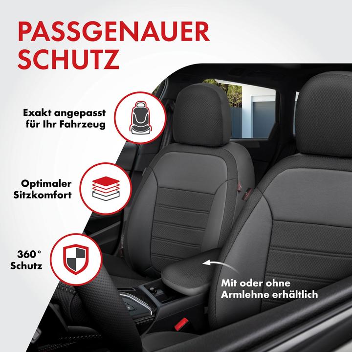 Produktbild Walser Sitzbezug für Hyundai ix35 (LM, EL, ELH) 08/2009-Heute, 2 Einzelsitzbezüge
