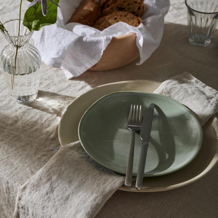 Image du produit Urbanara Frühstücks- & Dessertteller Capela 4 Stück, 20 cm, Pistache (4 x, 20 cm)