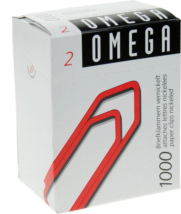 Omega Büroklammern (1000 x)