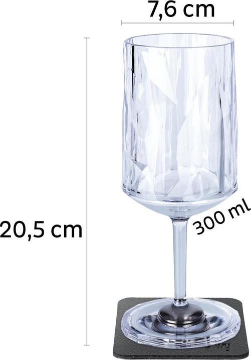Actual product image Silwy Magnet Plastic Glasses Wine