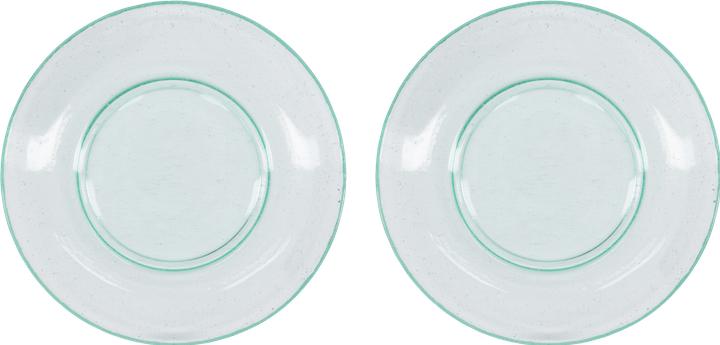 Produktbild House Doctor Set of 2 - Rain Lunch Plates - Blue (262680002) (2 x, 21 cm)