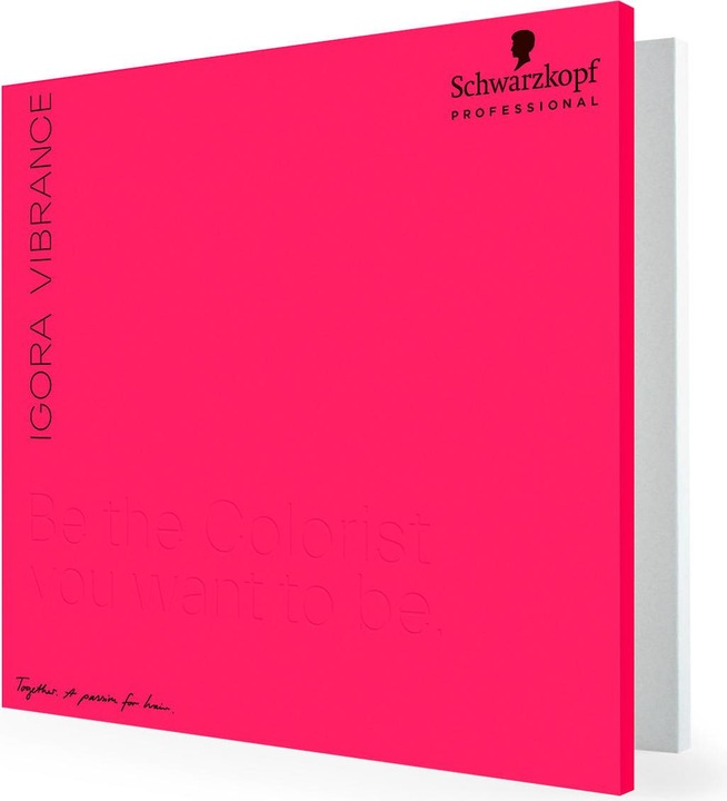 Actual product image Schwarzkopf Professional IGORA VIBRANCE Compact colour chart