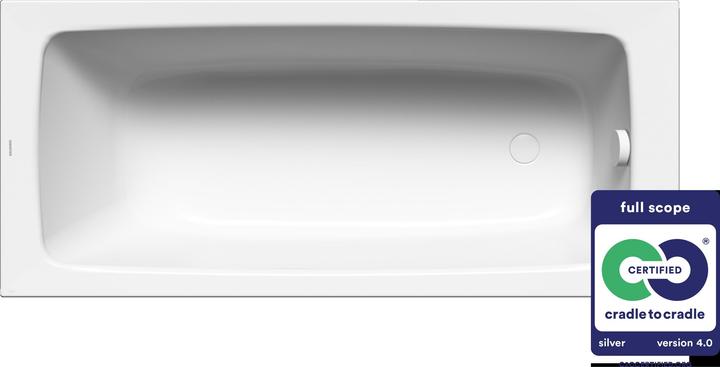 Actual product image Kaldewei CAYONO Mod. 748, Baignoires rectangulaires, 160x70cm, 274800010001, 274800010001 (107 l, 160 cm, 70 cm)