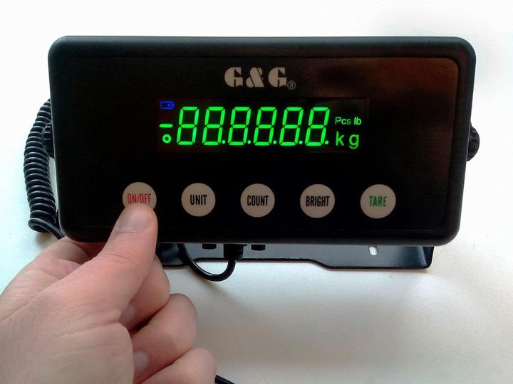 Actual product image G&G Parcel scale PSB-200B