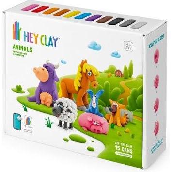 Tm Hey Clay Animals Set 15er-Pack 15 Dosen 15012CEE15