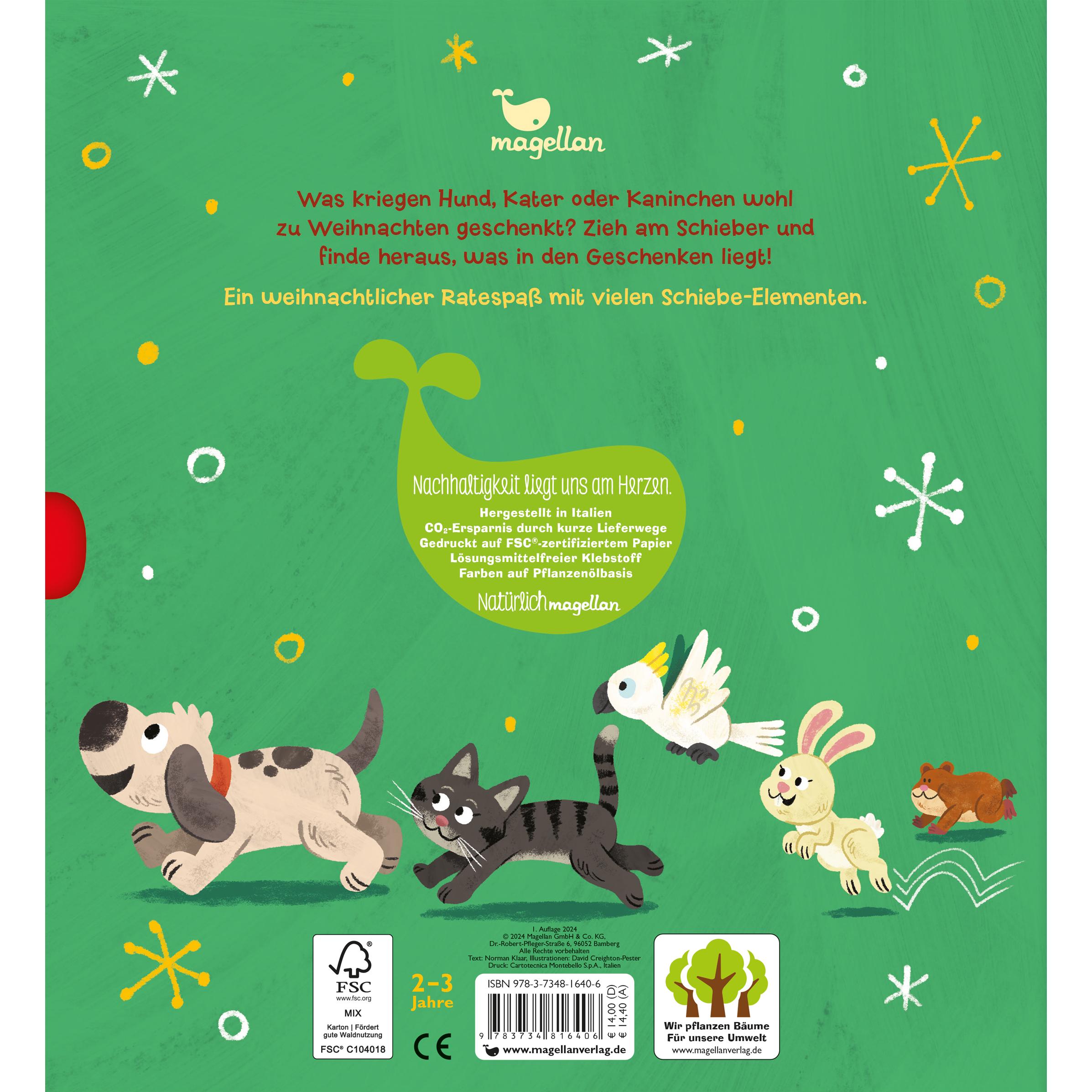 Thumbnail - Klaar:Was liegt da unterm Weihnachtsbau, Kinderbücher von Norman Klaar