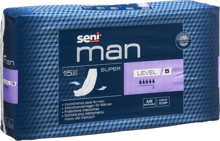 Immagine prodotto Seni Uomo Super Livello 5 (15 x, Normale)