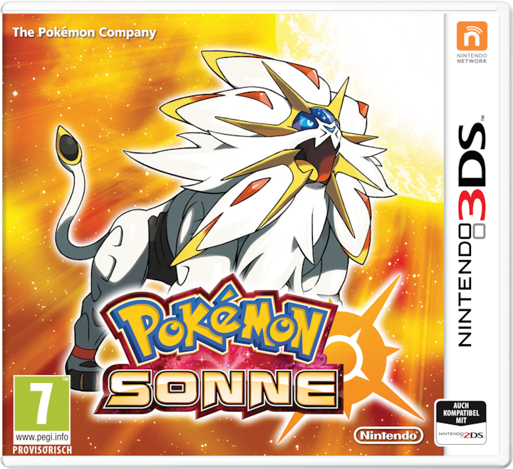 Produktbild Nintendo Pokémon Sonne (3DS, EN)
