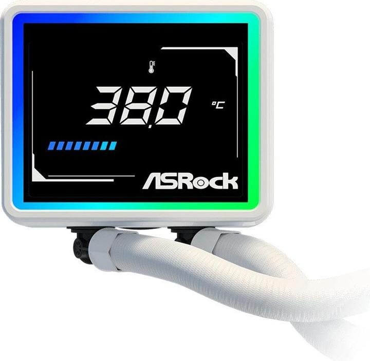 Actual product image AsRock CPC Challenger 240 Digital ARGB White