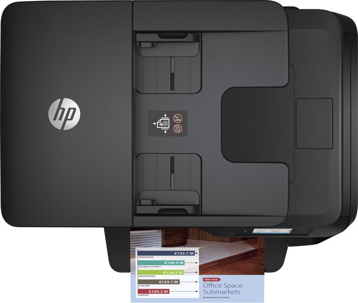 Image du produit HP Officejet Pro 8718 All-in-One - imprimante multifonction - couleur - jet d'encre - L (Thermodirecte, Couleur)