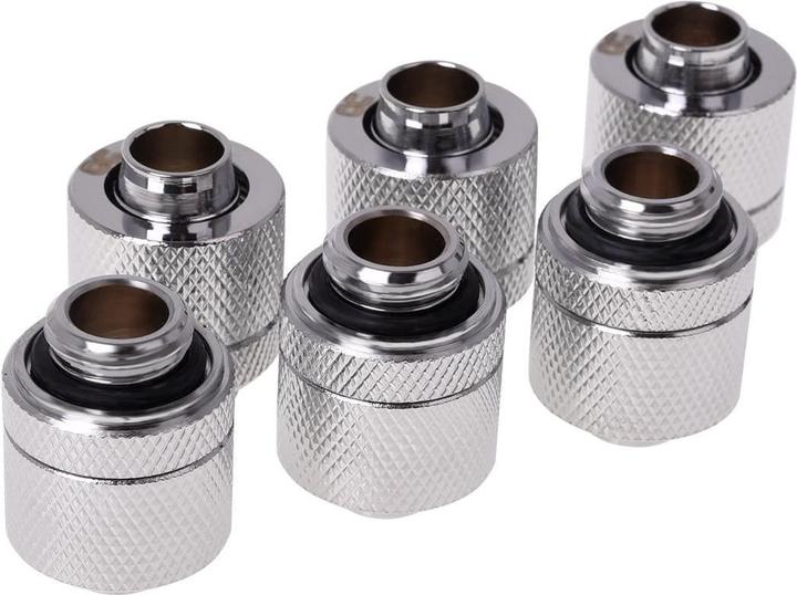 Produktbild Alphacool HF 13/10 Anschraubtülle G1/4 - Chrome Sixpack