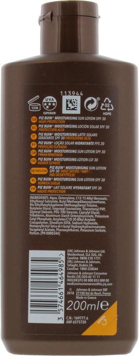 Produktbild Piz Buin Lotion (Sonnenlotion, SPF 30, 200 ml, 228 g)