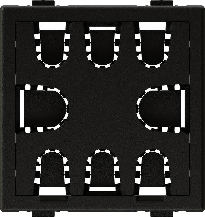 Immagine prodotto IB Connect Accessori multimediali 45x45 antracite Ingresso cavi 8 posti (0.05 m)
