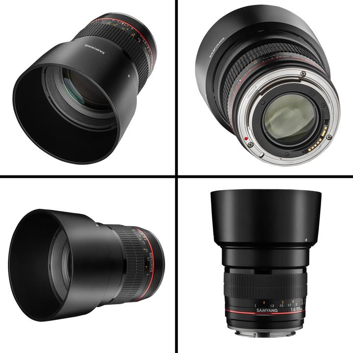 Produktbild Samyang MF 85mm F1,4 AS IF UMC Canon EF AE (Canon EF, APS-C / DX, Vollformat)
