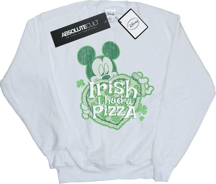 Image du produit Disney - Sweat MICKEY MOUSE SHAMROCK PIZZA - Femme (M)