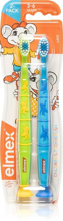 Actual product image Elmex Toothbrush for children aged 3-6 years Children Duopack 2 pcs (Soft, 2x)