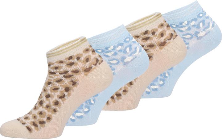 Produktbild Tamaris Sneakersocken comfort leo (4er Pack, 35 - 38)