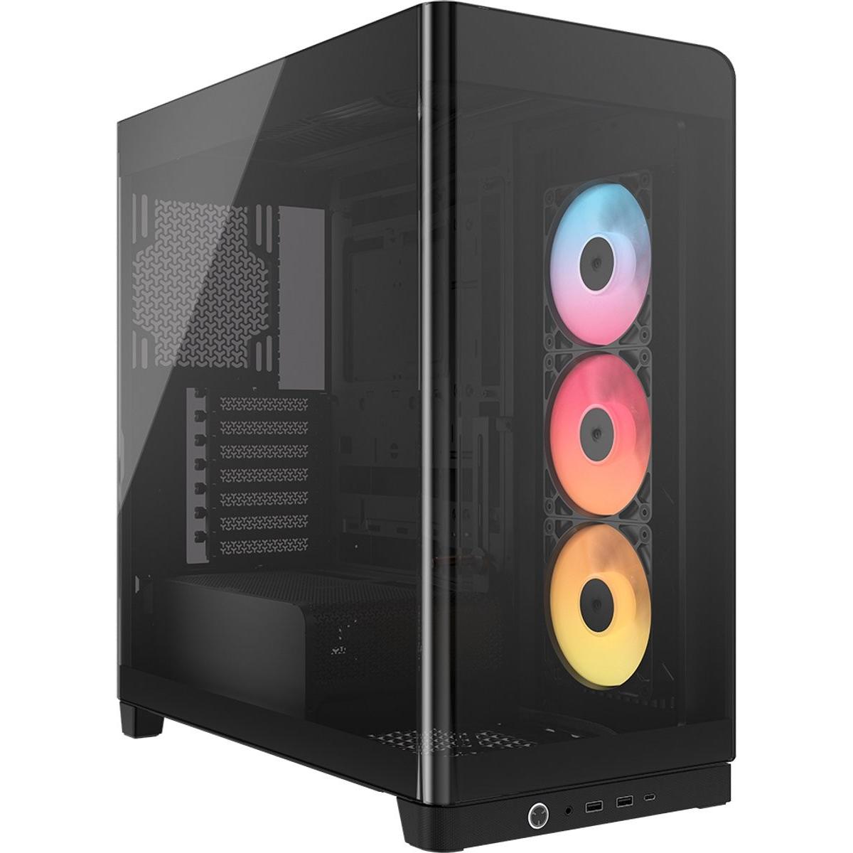 Corsair Telaio 4500X RS-R ARGB (ATX, Mini-ITX, E-ATX, mATX), Case PC, Nero
